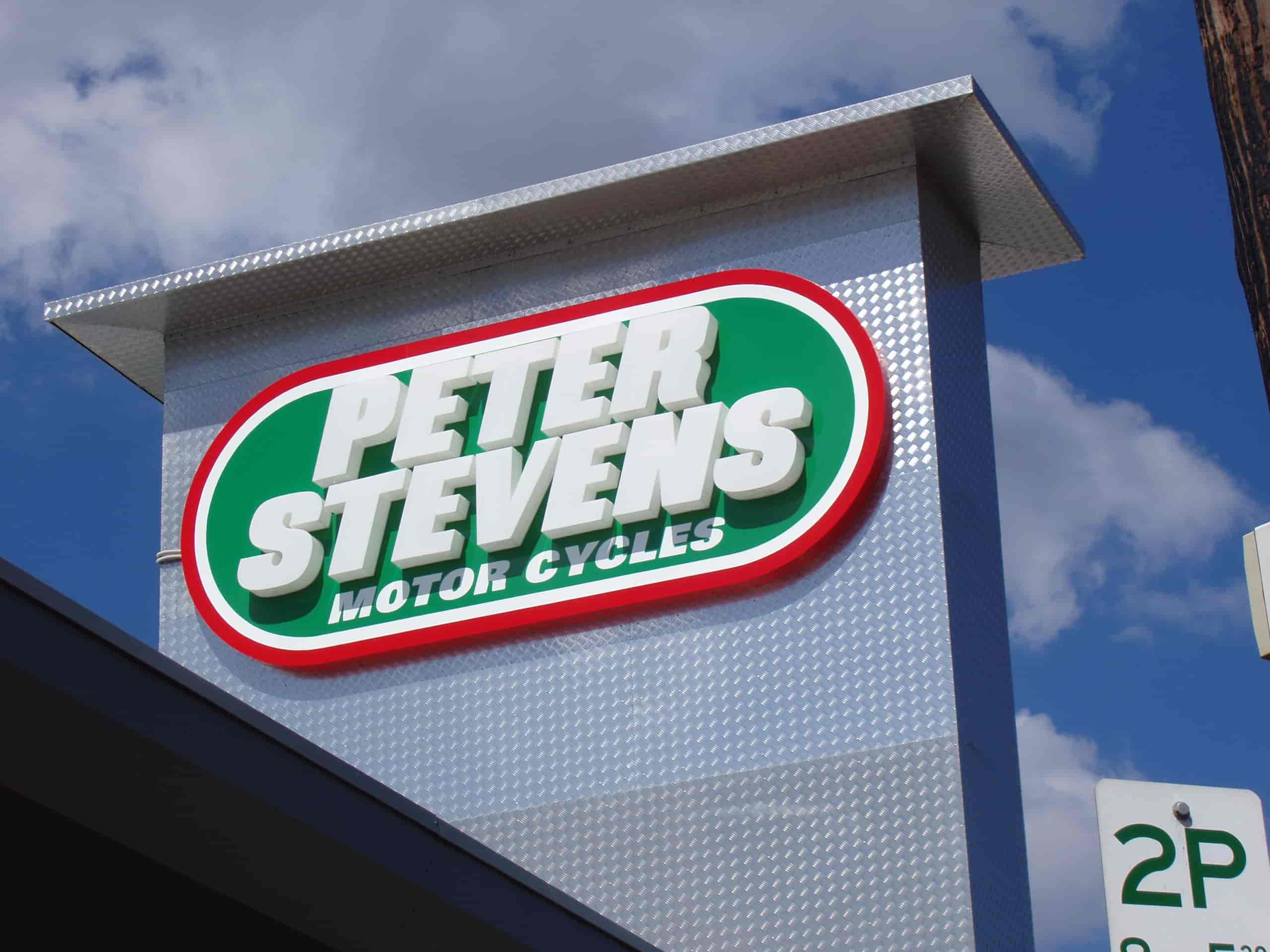 peter Stevens Motorcycles Signage outdoor